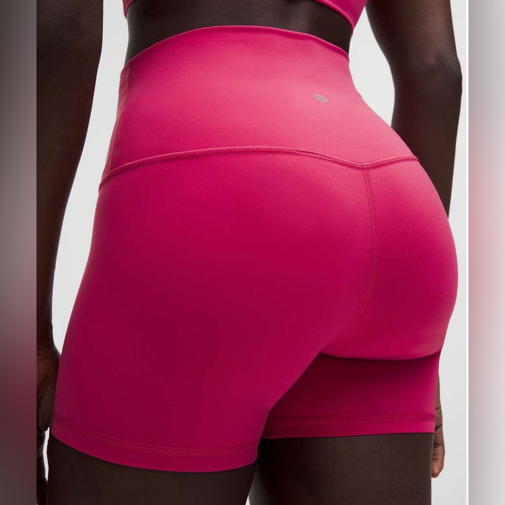 Lululemon Align High-Rise Short 4" Raspberry Coulis